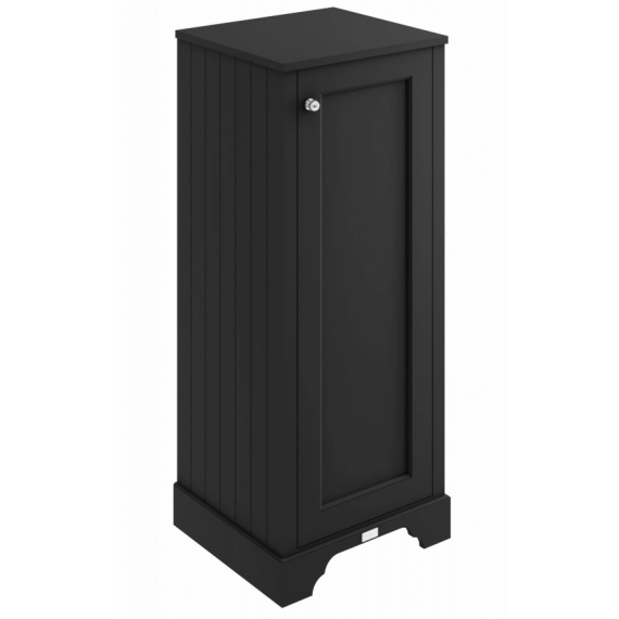 Bayswater 465mm Tall Boy Cabinet - Matt Black